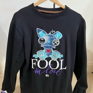 Men BKYS Fool in Love Crewneck Size M